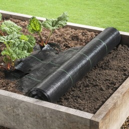 ⭐ Agrotekstilė sodo piktžolių kilimėlis UV 50 mx 1,1 m 90 g