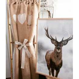 ⭐ natūralus džiuto audinys 100cm 250g/m² vienam metrui