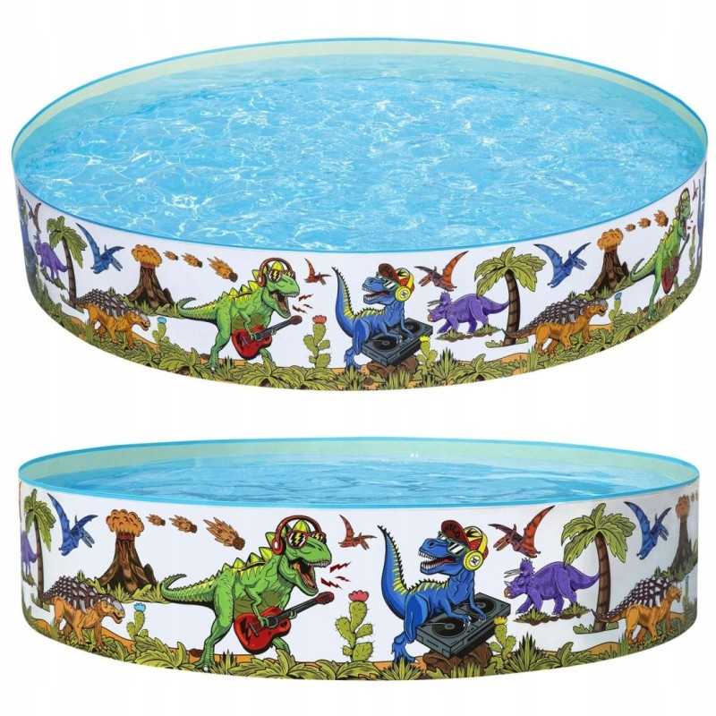 Dinozaurų sodo baseinas 244x46cm bestway 55001