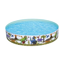 Dinozaurų sodo baseinas 244x46cm bestway 55001