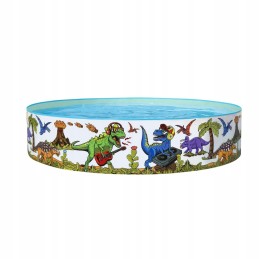 Dinozaurų sodo baseinas 244x46cm bestway 55001
