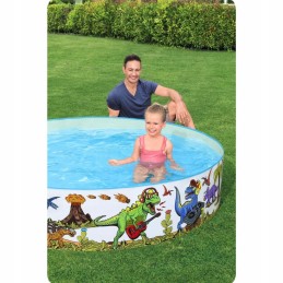 Dinozaurų sodo baseinas 244x46cm bestway 55001