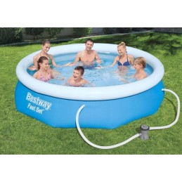 Išplečiamas sodo baseinas 305 x 76 cm rinkinys 9in1 bestway 57270