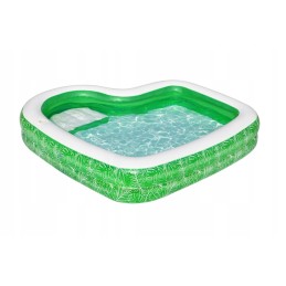 Bestway family pool tropical paradise green