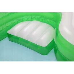 Bestway family pool tropical paradise green
