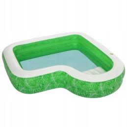 Bestway family pool tropical paradise green
