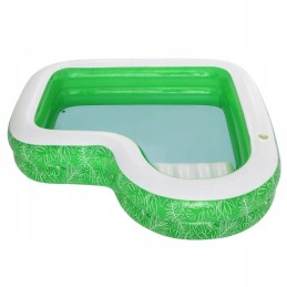 Bestway family pool tropical paradise green