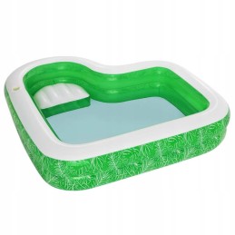 Bestway family pool tropical paradise green