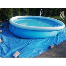 7 viename išsiplečiantis sodo baseinas 366x76 bestway 57274