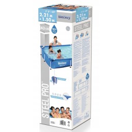 56401 karkasinis sodo baseinas 221x150x43 cm bestway naujas modelis 2024 m.