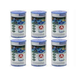 Siurblio kasetė 6x A tipo filtras intex 29000 pool 59900