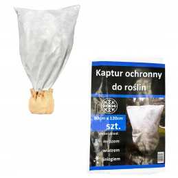 Apsauginis gaubtas augalams, mažas, 80cm x 120cm, svoris 50g/m2