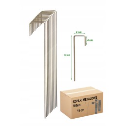 Metaliniai kaiščiai 500 vnt