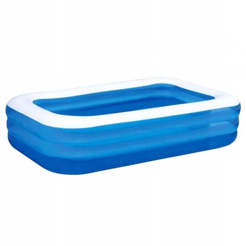 Bestway pripučiamas baseinas 305x183x56 cm mėlynas 54009 0729