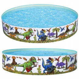 Dinozaurų sodo baseinas 244x46cm bestway 55001