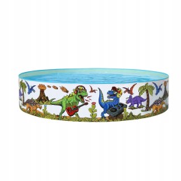 Dinozaurų sodo baseinas 244x46cm bestway 55001