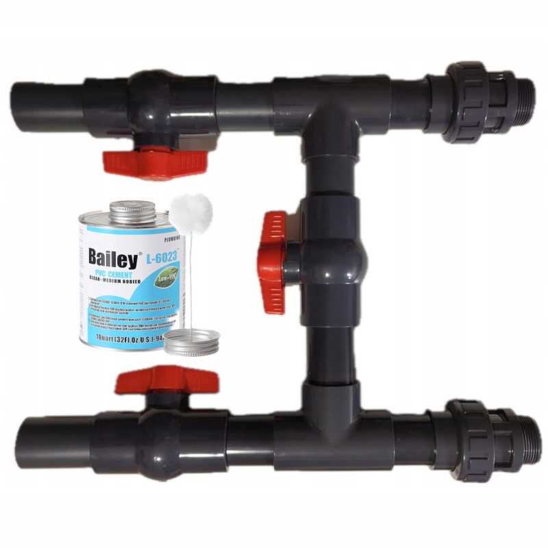 Šilumos siurblio aplinkkelio komplektas 50mm klijai polsrubunki intex bestway aplinkkelis