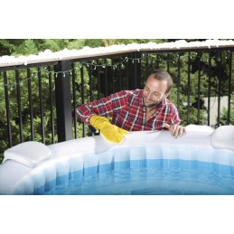 Valymo rinkinys 3 viename sūkurinei voniai su bestway SPA tinklelio šepečiu