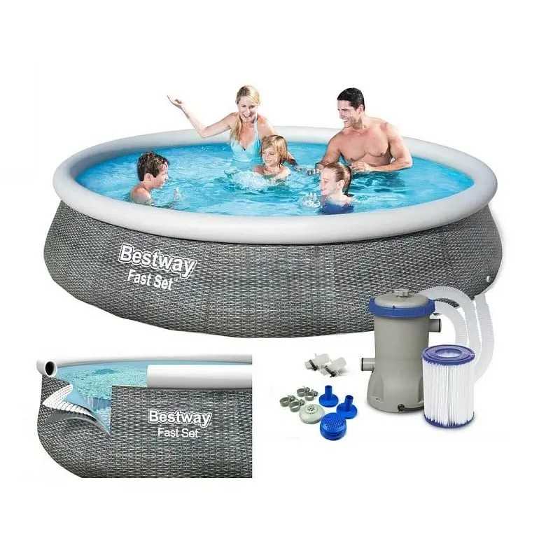 Bestway 57376 išsiplėtimo baseino 396x84 filtro siurblys