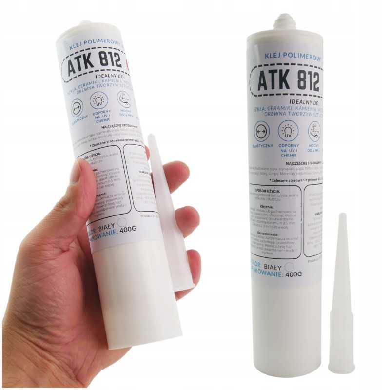 Veiksmingi klijai PVC pontoninių baseinų taisymui, balti, 400g, sausi šlapi