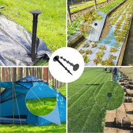 ⭐⭐300 vnt x 15 cm lenkų kaiščių kaiščiai agrotekstilei inkarai agrotekstilei⭐⭐