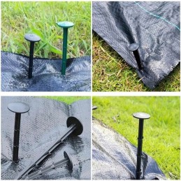 ⭐⭐300 vnt x 15 cm lenkų kaiščių kaiščiai agrotekstilei inkarai agrotekstilei⭐⭐