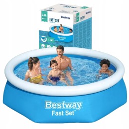Bestway išsiplėtimo baseinas 2 44 x 0 61 m apvalus
