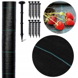 Agromedžiaga augintas audinys juodas 110x 5000cm 70g