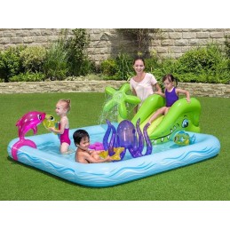 XXL baseinas, vandens žaidimų aikštelė, čiuožykla