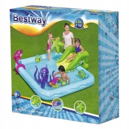 XXL baseinas, vandens žaidimų aikštelė, čiuožykla