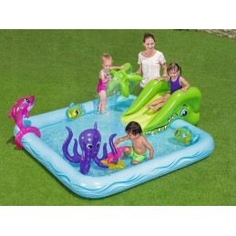 XXL baseinas, vandens žaidimų aikštelė, čiuožykla