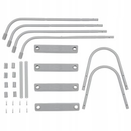 Bestway 2 pakopų flowclear 8 baseino kopėčios