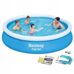 Išsiplečiantis sodo baseinas 366 x 76 cm bestway 57273