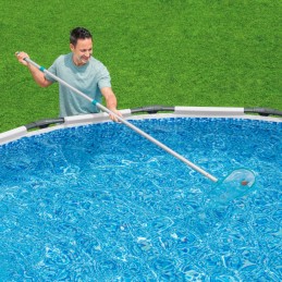 Aliuminio teleskopinis stulpas 360 cm bestway 58279 baseino priedai