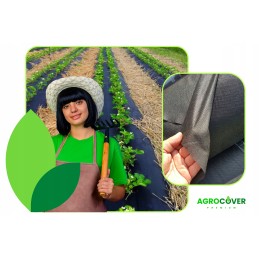 Agrotkanina agrotekstilės piktžolės 120 cm x 50m uv