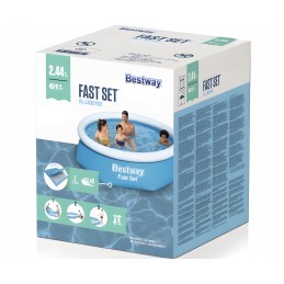 Išplečiamasis sodo baseinas 2 44 x 61 cm bestway 57448