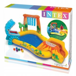 Intex vandens žaidimų aikštelė, dinozaurų baseino čiuožykla
