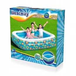 54120 šeimos sodo pripučiamas baseinas 229 x 152 cm bestway