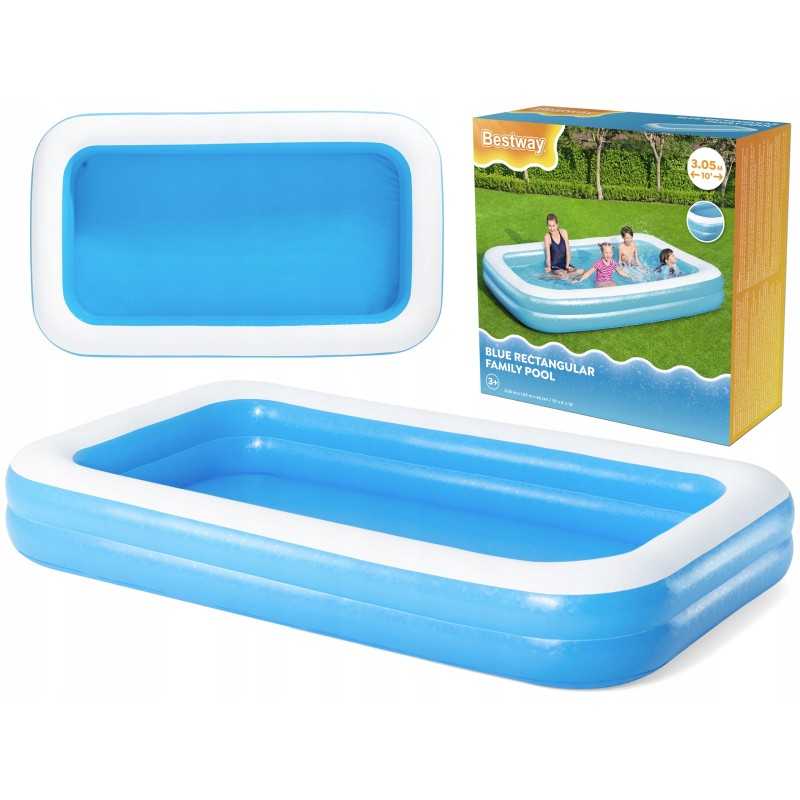 Pripučiamas baseinas vaikams ir suaugusiems 305x183 cm bestway remonto pleistras