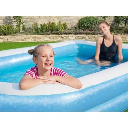 Šeimos didelis pripučiamas baseinas bestway 305 183 cm remonto rinkinys