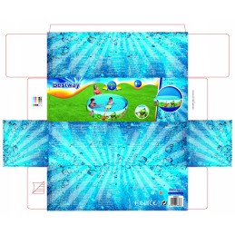 Bestway dinozaurų išsiplėtimo baseinas 244x46cm 55001