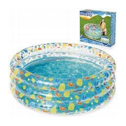 Bestway 51045 apvalus pripučiamas baseinas 150 x 150 cm