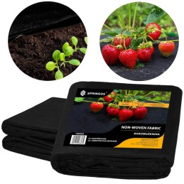 ⭐⭐Agrotekstilė 50g 3,2x10m juoda agrotekstilė UV storio kilimėlis nuo piktžolių⭐⭐