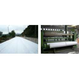 Sertifikuota ppc200 geotekstilė, matmenys 1m plotis x 1m