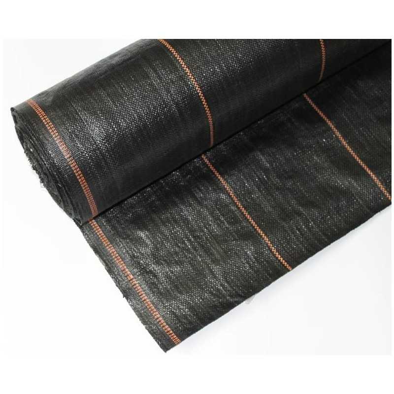 Agrotekstilė nuo piktžolių, juoda, 0,4x100, 90g/m2