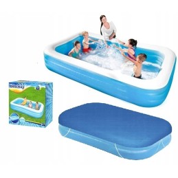 Sodo baseinas dengtas Bestway, didelis, 262x175x51cm