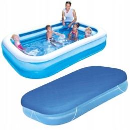 Sodo baseinas dengtas Bestway, didelis, 262x175x51cm
