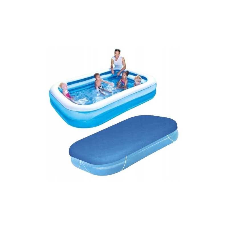 Sodo baseinas dengtas Bestway, didelis, 262x175x51cm