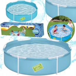 Apvalaus rėmo baseinas vaikams 152 x 38 cm bestway 56283