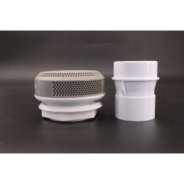 Pilkas siurbimo krepšelis 2 60 mm sūkurinė SPA vonia